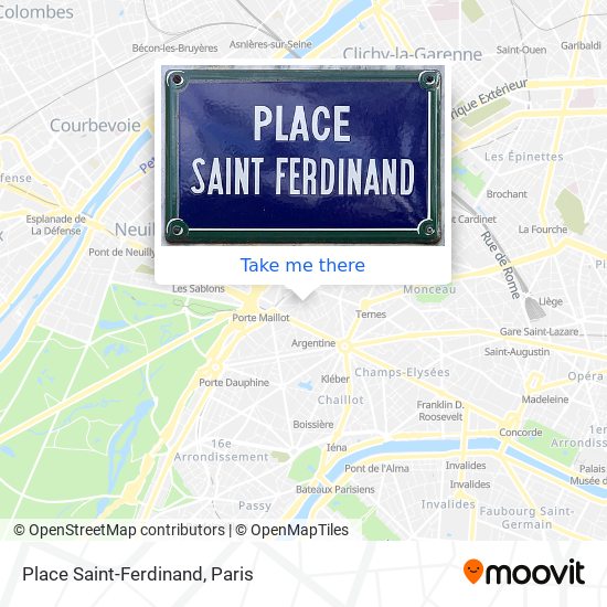 Place Saint-Ferdinand map