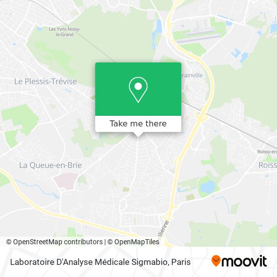 Laboratoire D'Analyse Médicale Sigmabio map