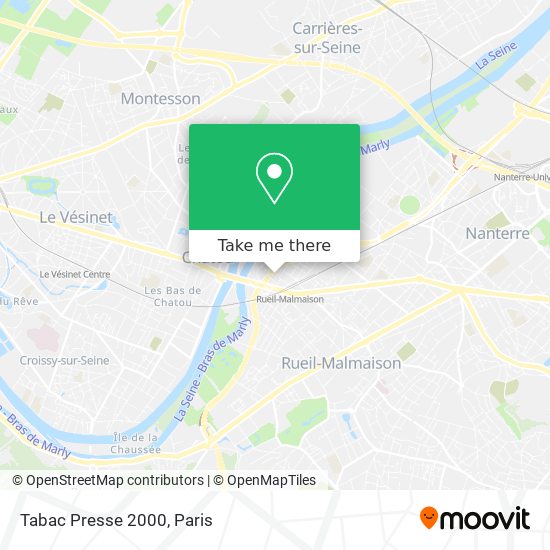 Tabac Presse 2000 map