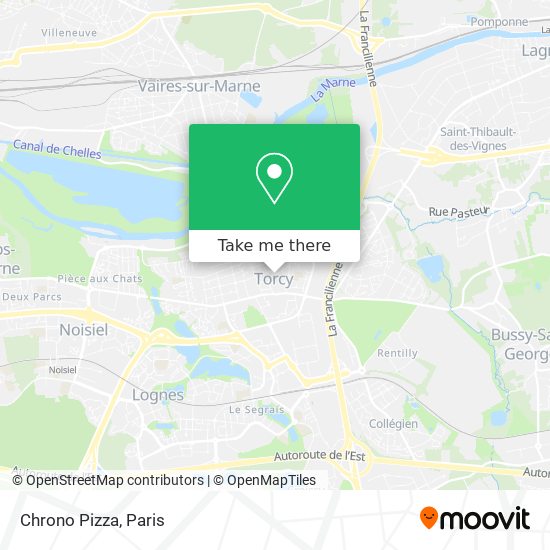 Chrono Pizza map