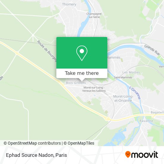 Ephad Source Nadon map