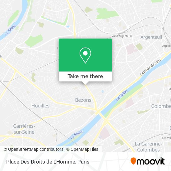 Place Des Droits de L'Homme map