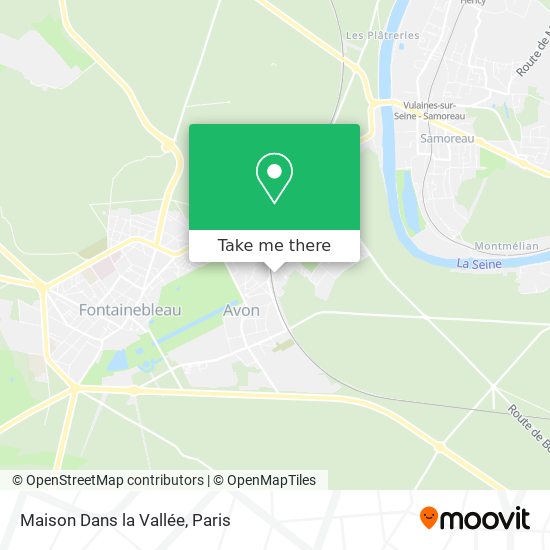 Maison Dans la Vallée map