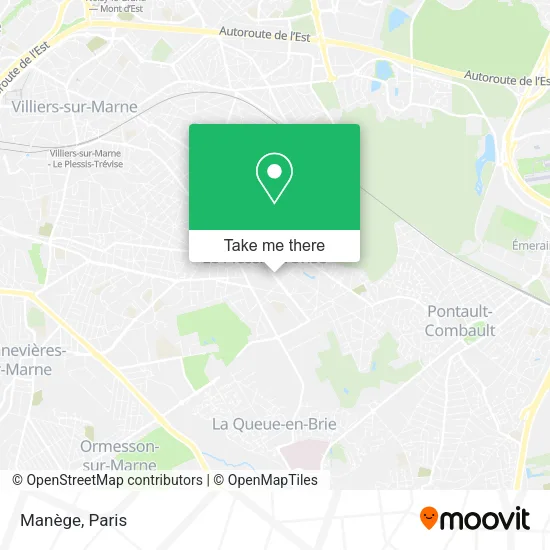 Manège map
