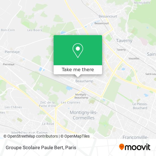 Groupe Scolaire Paule Bert map