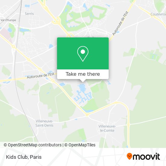 Kids Club map