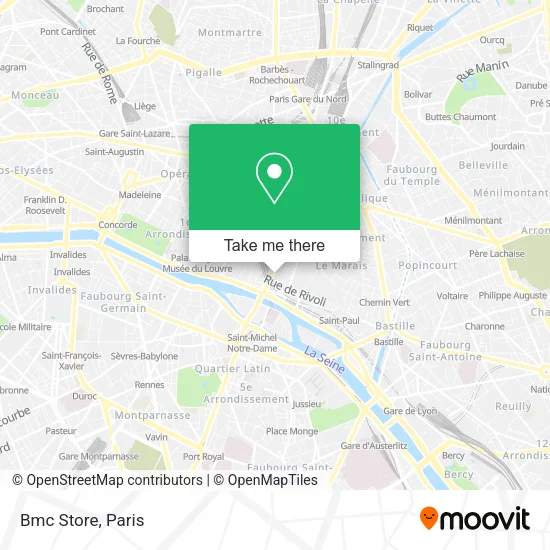 Bmc Store map