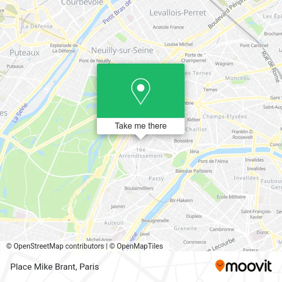 Place Mike Brant map