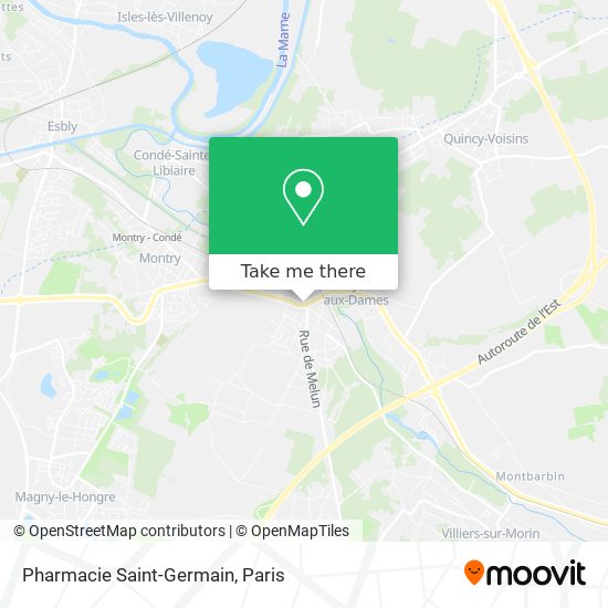 Pharmacie Saint-Germain map