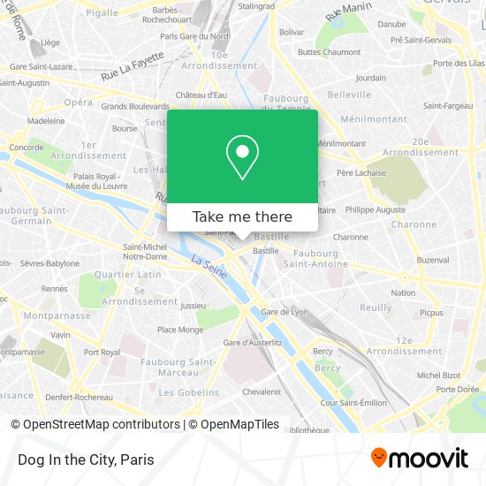 Dog In the City map