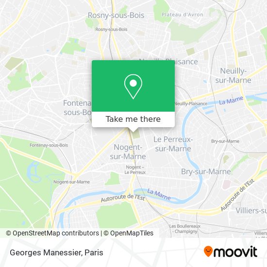 Mapa Georges Manessier