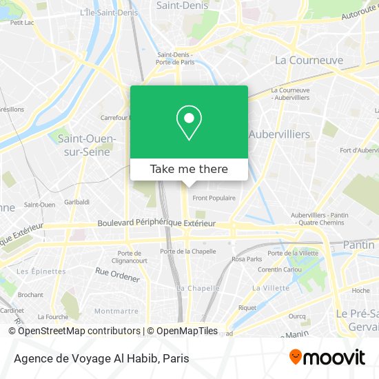 Agence de Voyage Al Habib map