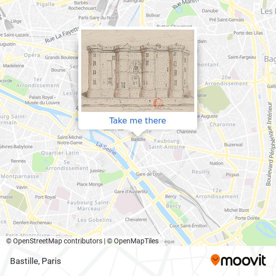 Bastille map