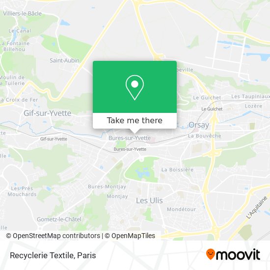 Recyclerie Textile map