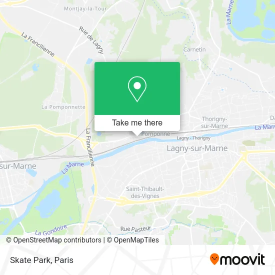 Skate Park map