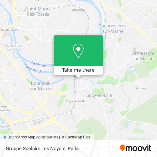 Mapa Groupe Scolaire Les Noyers