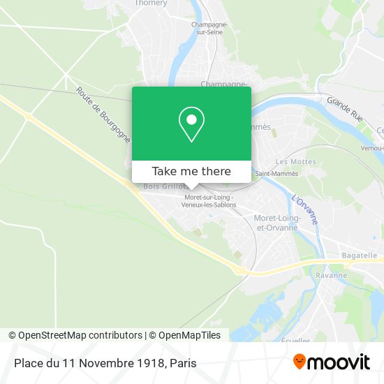 Place du 11 Novembre 1918 map