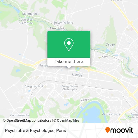 Mapa Psychiatre & Psychologue