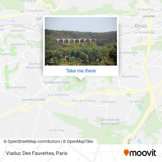 Viaduc Des Fauvettes map