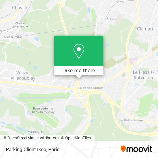 Mapa Parking Client Ikea