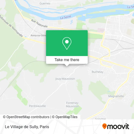 Le Village de Sully map