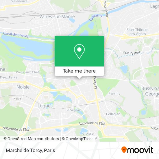 Marché de Torcy map