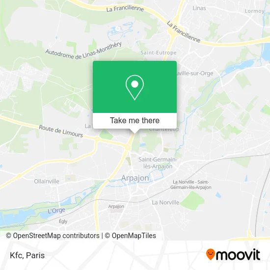 Kfc map
