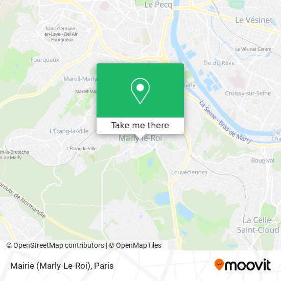 Mapa Mairie (Marly-Le-Roi)