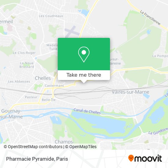 Pharmacie Pyramide map