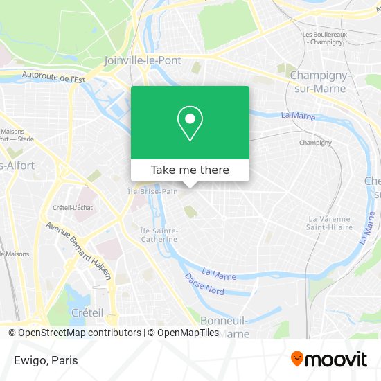 Ewigo map