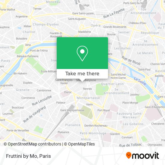 Fruttini by Mo map