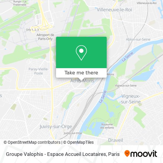 Groupe Valophis - Espace Accueil Locataires map