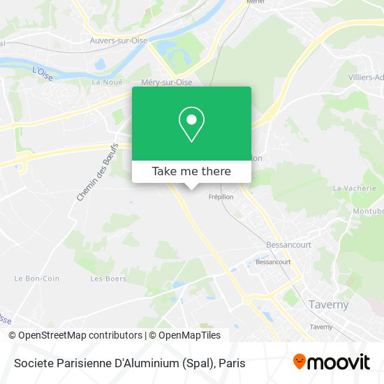 Societe Parisienne D'Aluminium (Spal) map