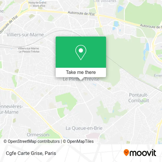 Cgfe Carte Grise map