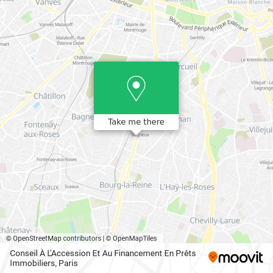 Conseil À L'Accession Et Au Financement En Prêts Immobiliers map