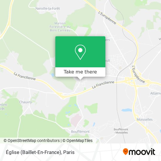 Église (Baillet-En-France) map
