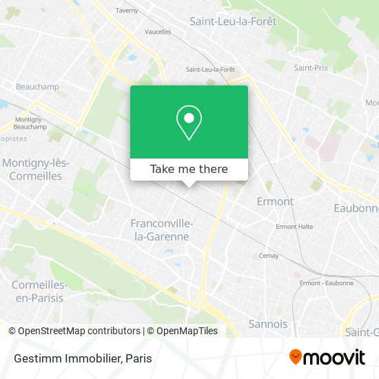 Gestimm Immobilier map