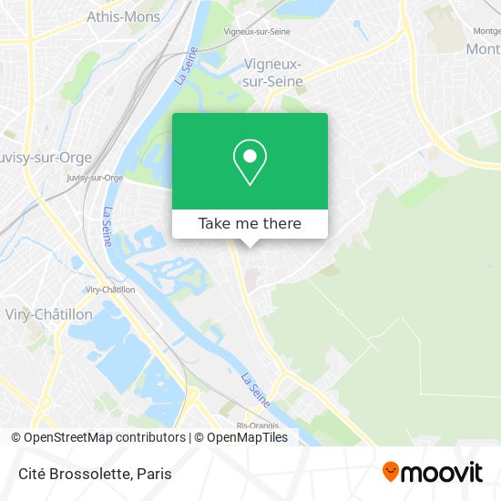 Cité Brossolette map