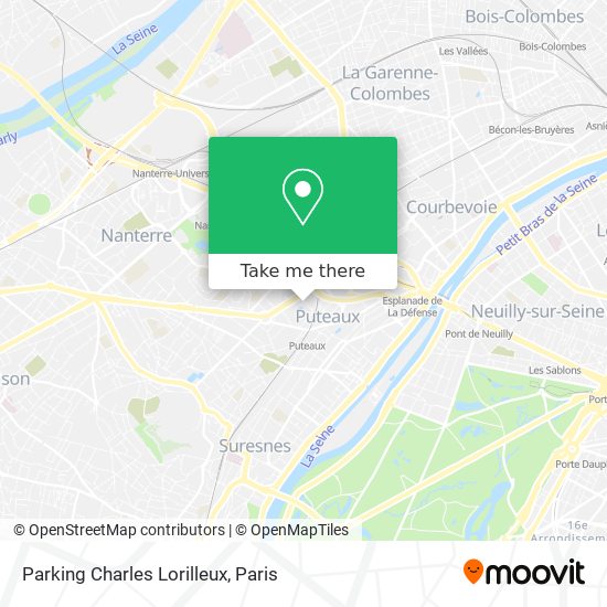 Mapa Parking Charles Lorilleux