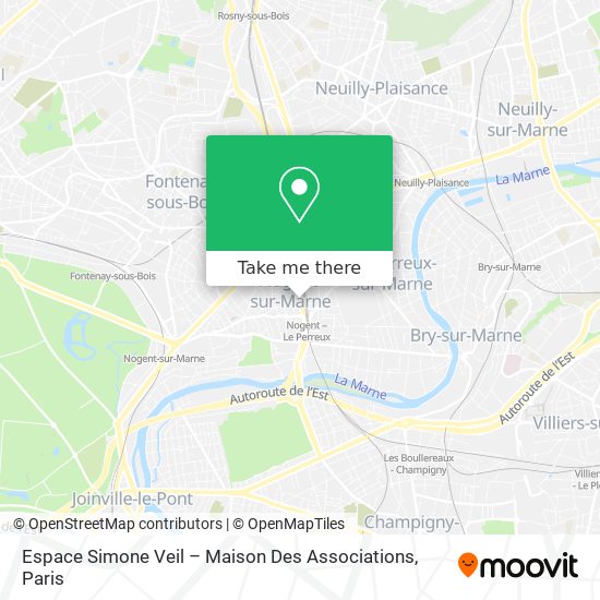 Espace Simone Veil – Maison Des Associations map