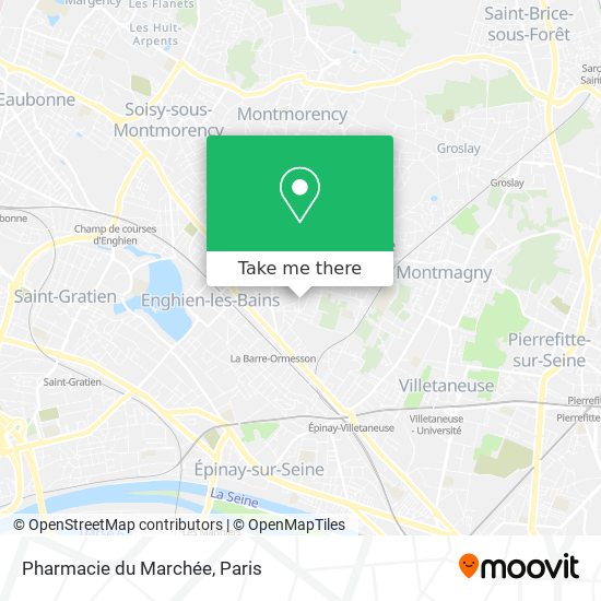 Pharmacie du Marchée map