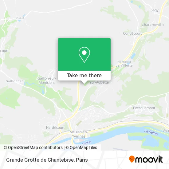 Grande Grotte de Chantebise map