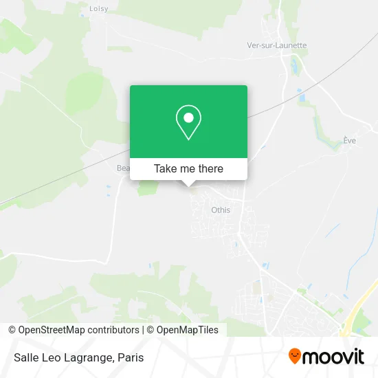 Mapa Salle Leo Lagrange