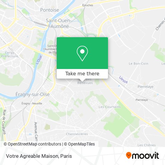 Votre Agreable Maison map