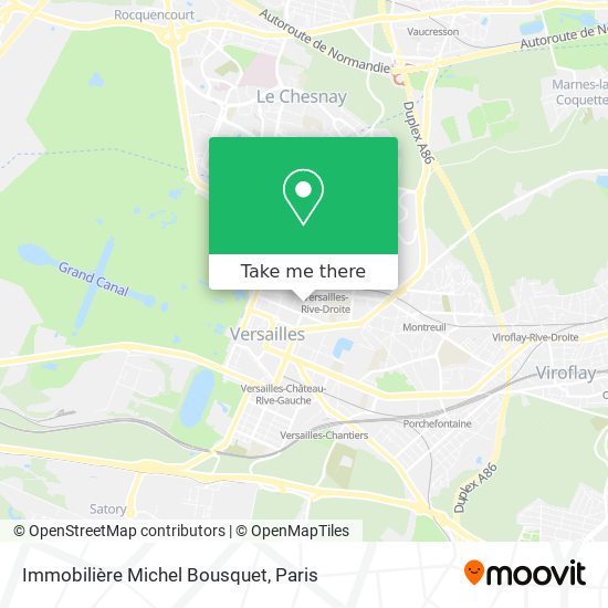 Mapa Immobilière Michel Bousquet