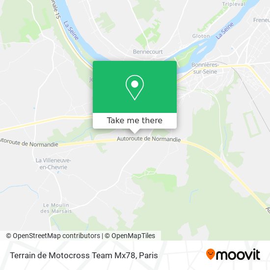 Terrain de Motocross Team Mx78 map