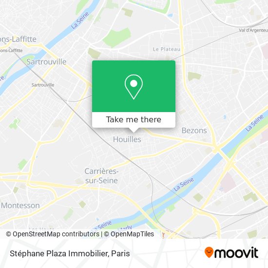 Mapa Stéphane Plaza Immobilier