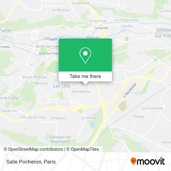 Salle Pocheron map