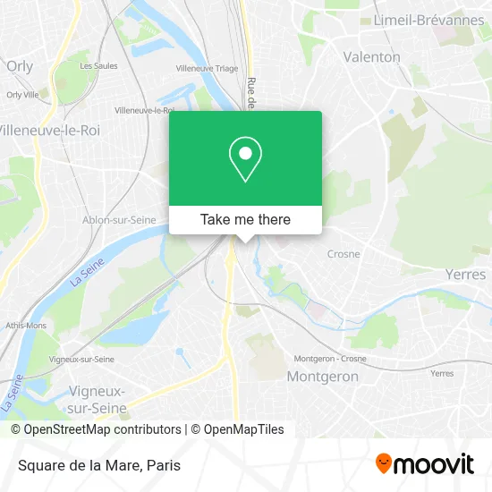 Square de la Mare map