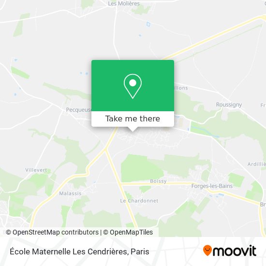 École Maternelle Les Cendrières map